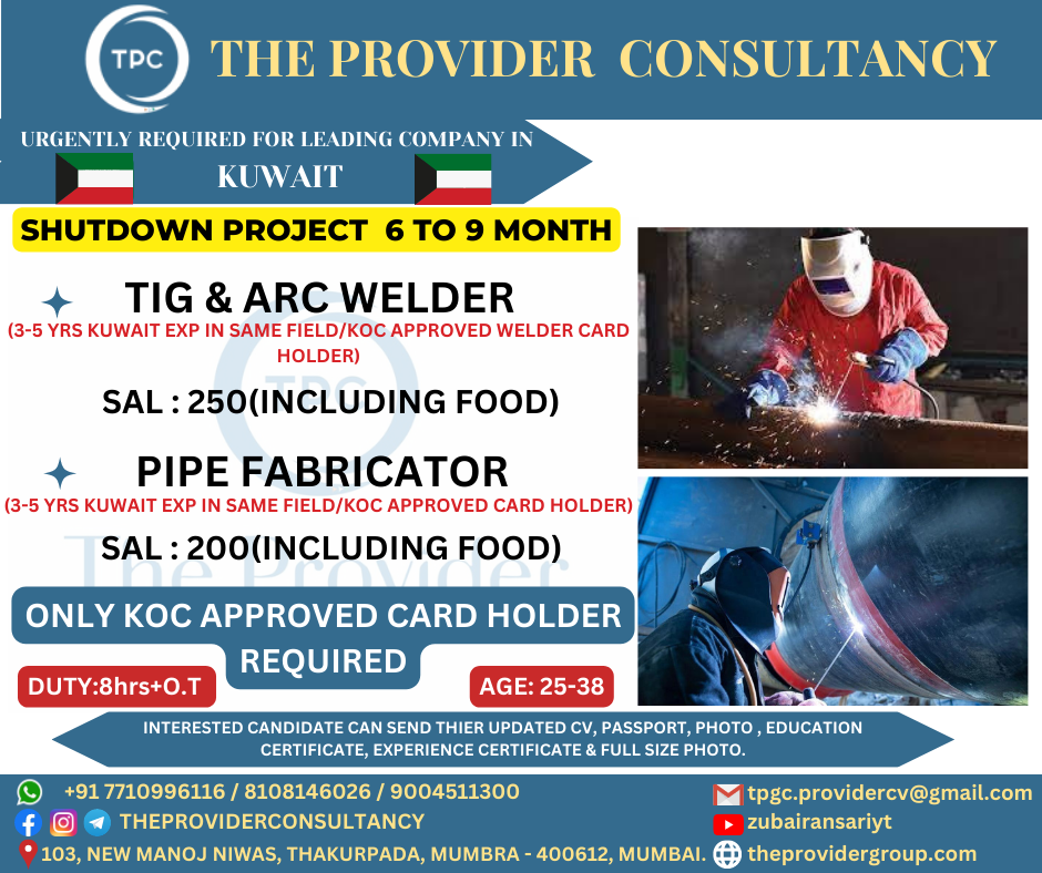 Tig & Arc Welder / pipe Fabricator 