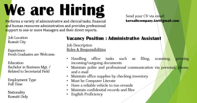 Administrative Assistant