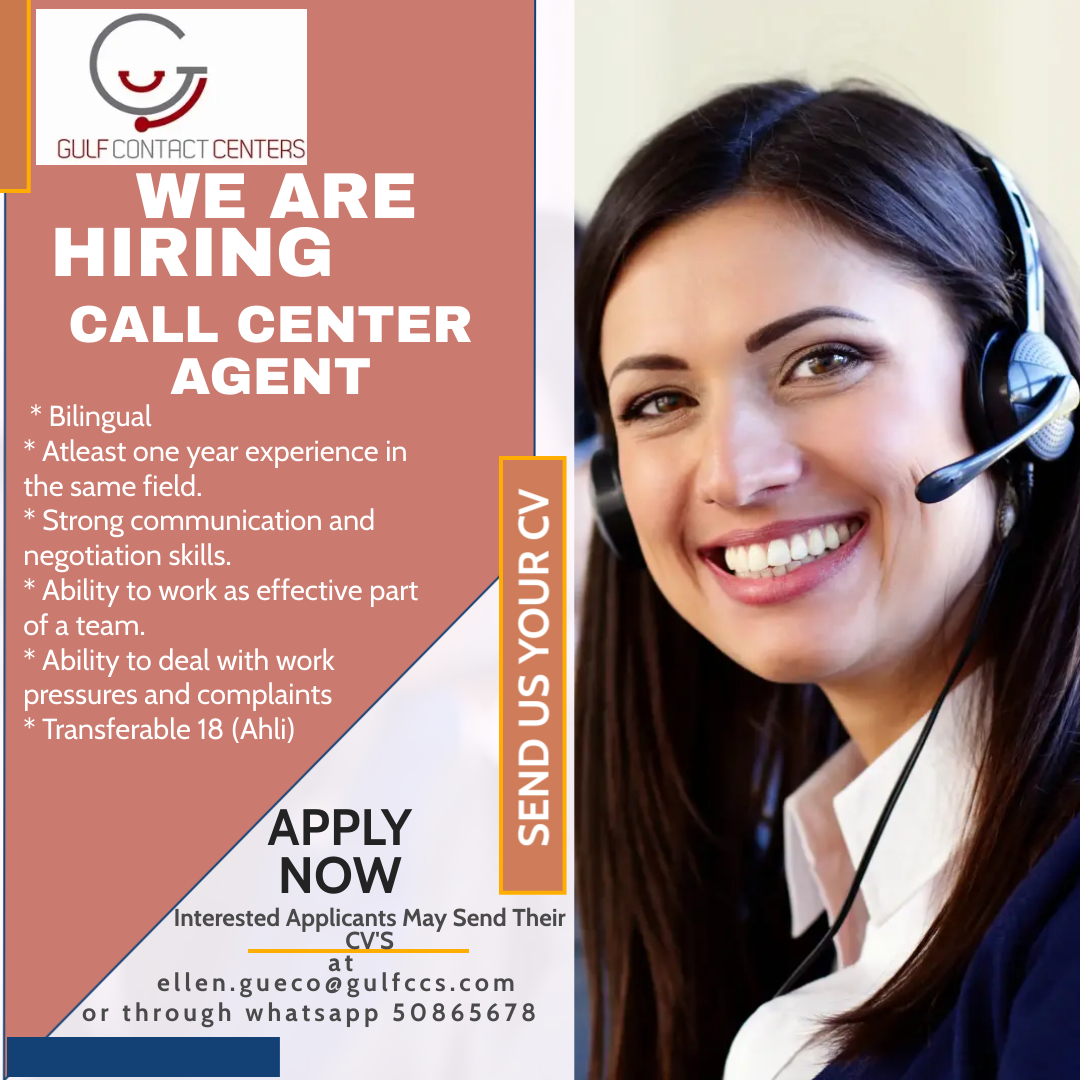 Call Center Agent