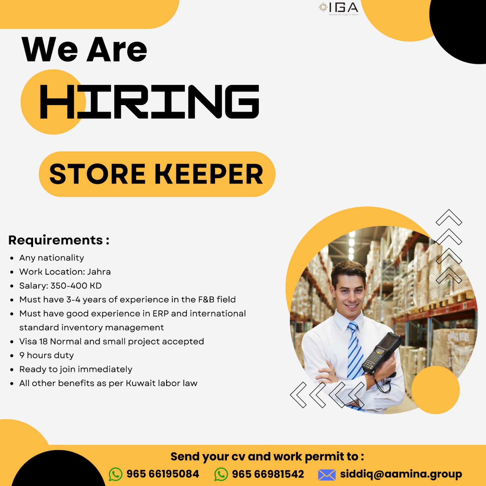 Store Keeper