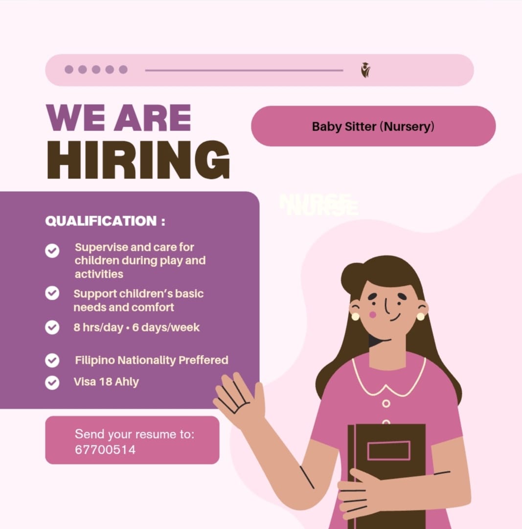 nursery assistant