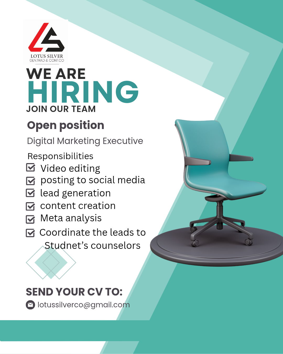We are hiring 